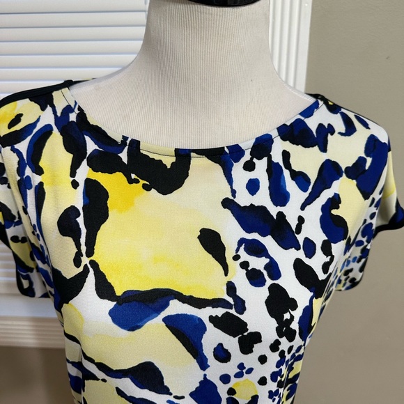 Liz Claiborne women’s size medium‎ tunic blouse sleeveless with scoop neck - Picture 2 of 6